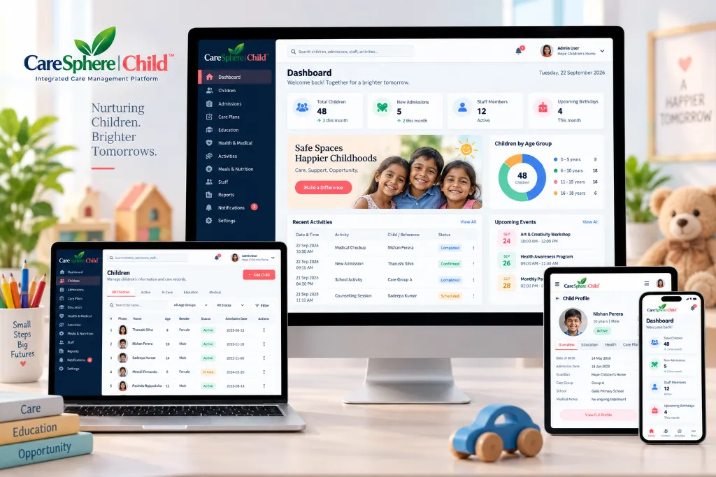 CareSphere Child Management Platform