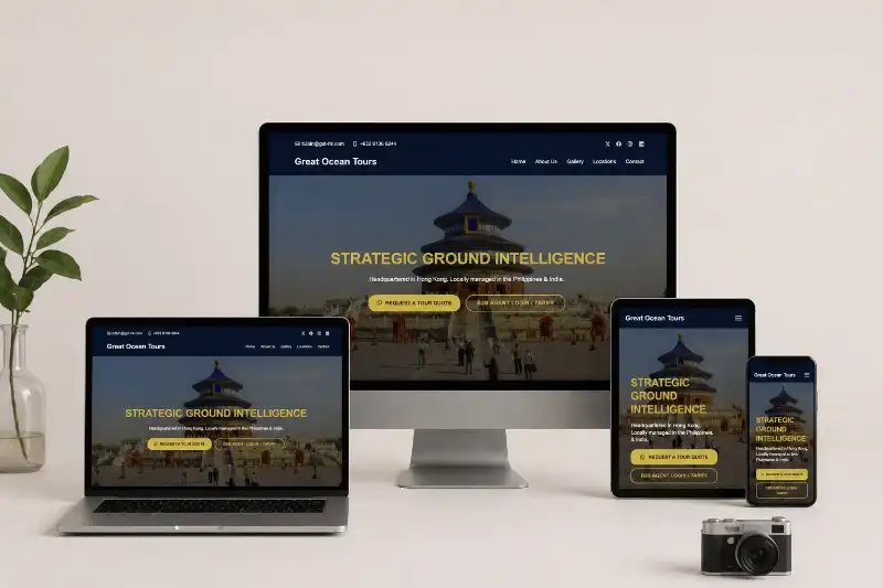 Great Ocean Tours Website