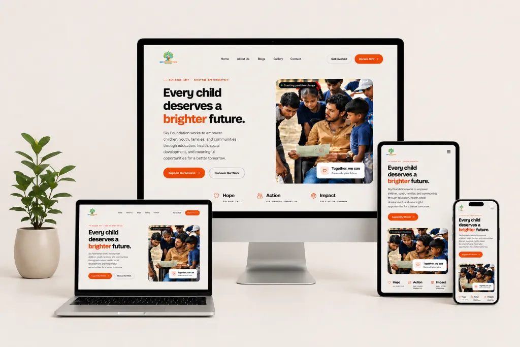 Sky Foundation Website